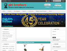 Tablet Screenshot of giribrothers.in